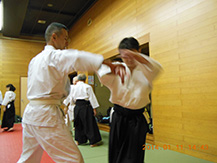 aikido keiko scene5 of TOKYO AIKIDO SHUWAKAI at itabshi, higashi-itabshi taiikukan